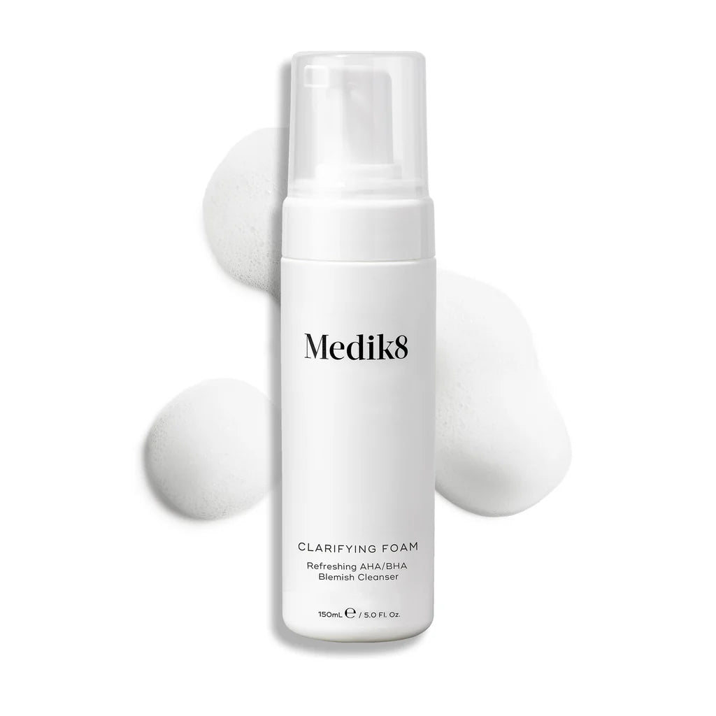 Medik8 Clarifying Foam - Refreshing AHA/BHA Blemish Cleanser 150ml