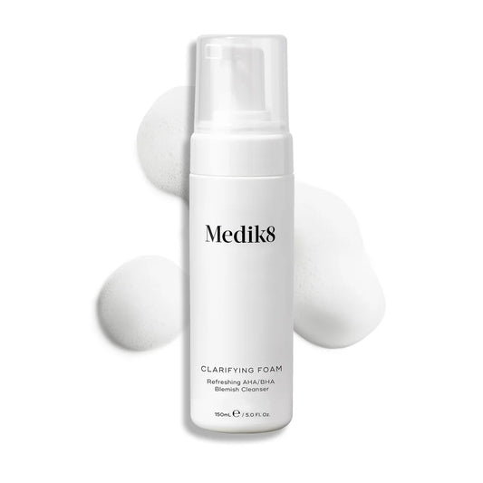 Medik8 Clarifying Foam - Refreshing AHA/BHA Blemish Cleanser 150ml