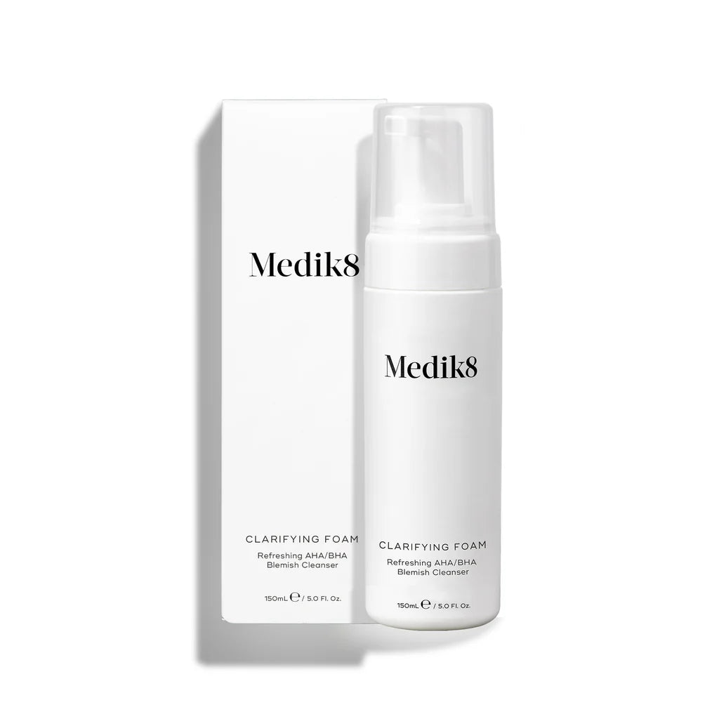 Medik8 Clarifying Foam - Refreshing AHA/BHA Blemish Cleanser 150ml