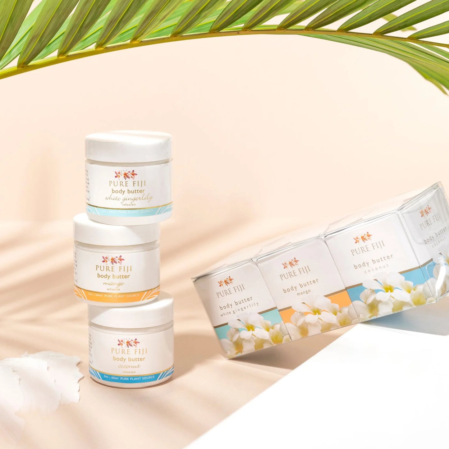 Pure Fiji 3 pack of body butter