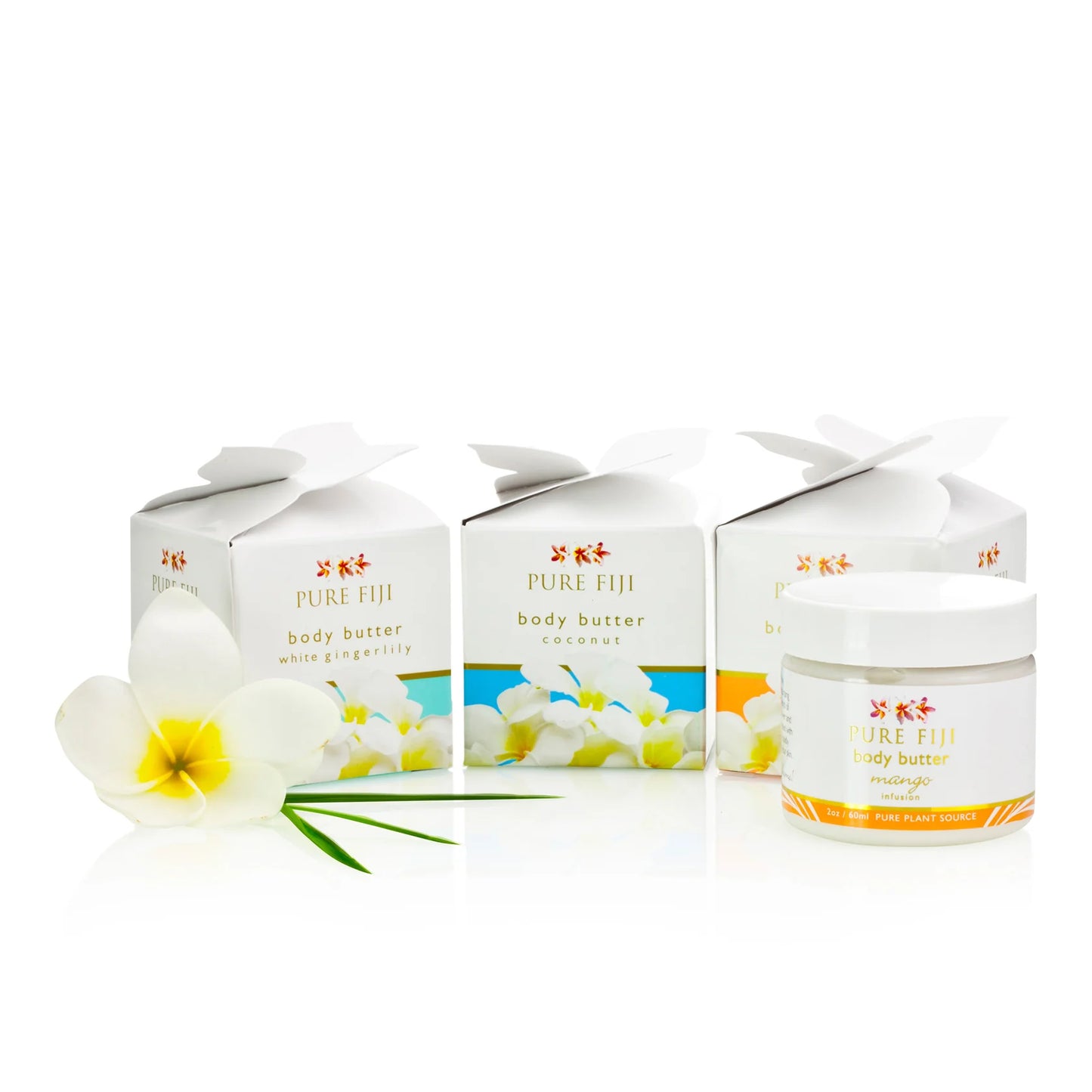 Pure Fiji 3 pack of body butter