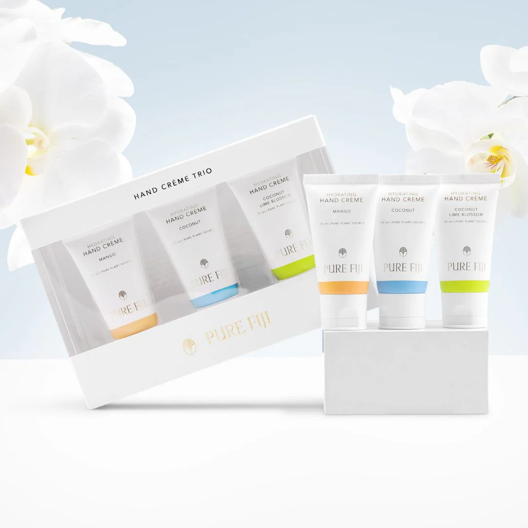 Pure Fiji hand crème trio