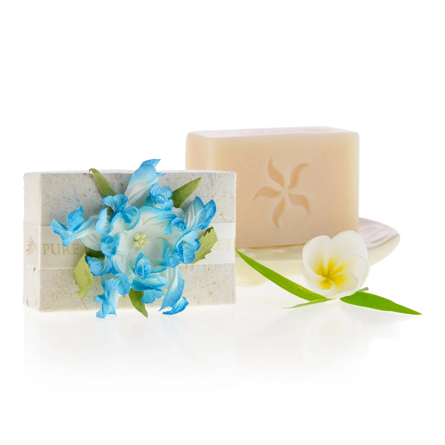 Pure fiji Luxury hand made paper soap Large 110g