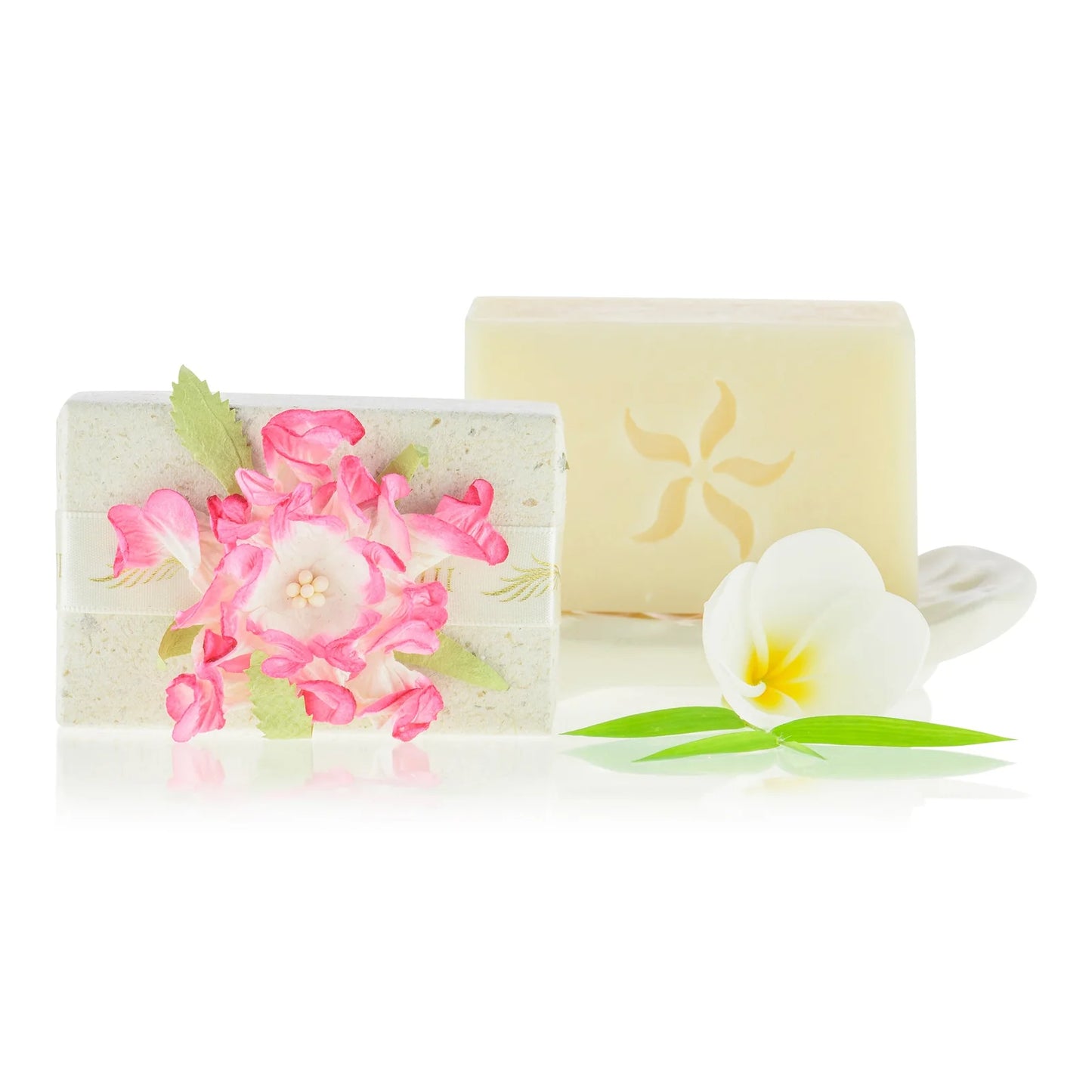 Pure fiji Luxury hand made paper soap Large 110g