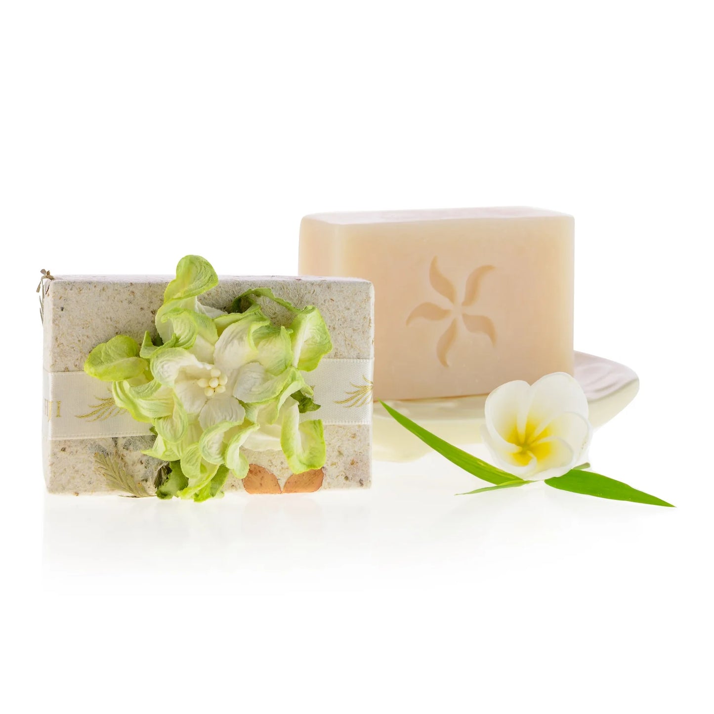 Pure fiji Luxury hand made paper soap Large 110g