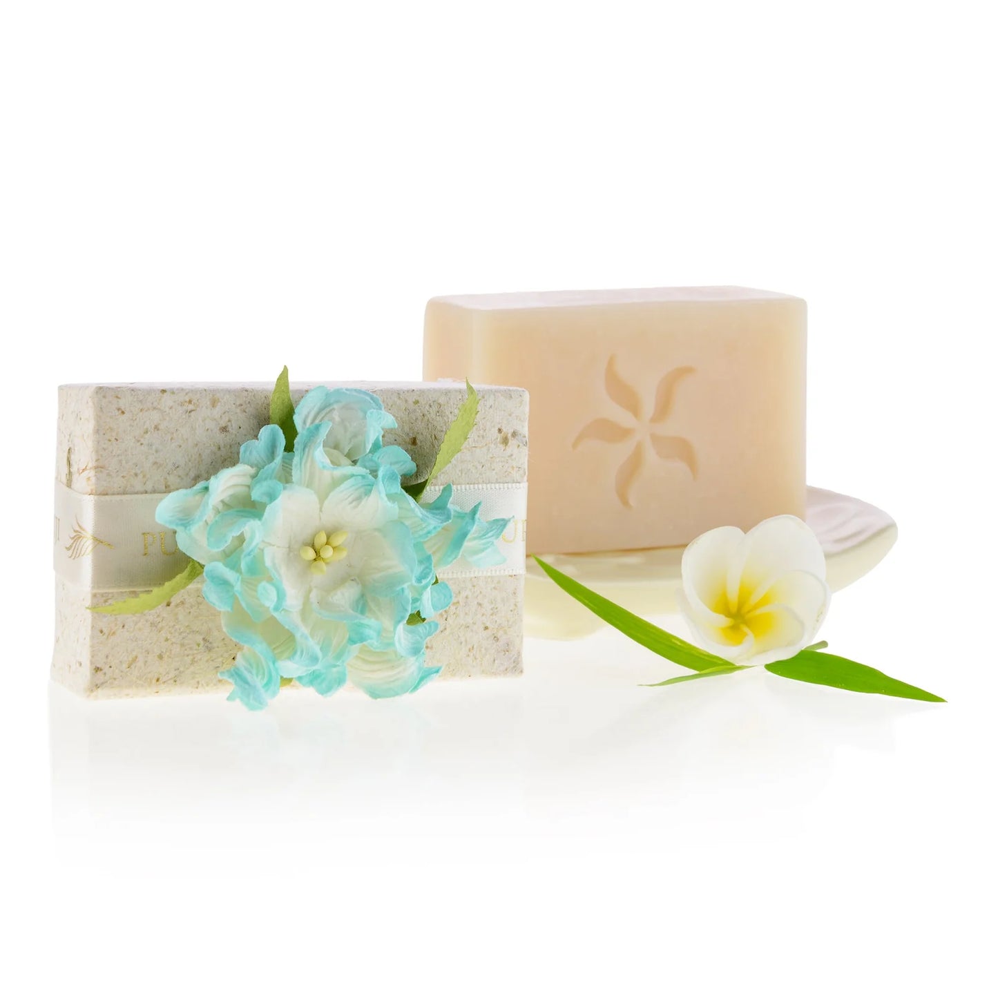 Pure fiji Luxury hand made paper soap Large 110g